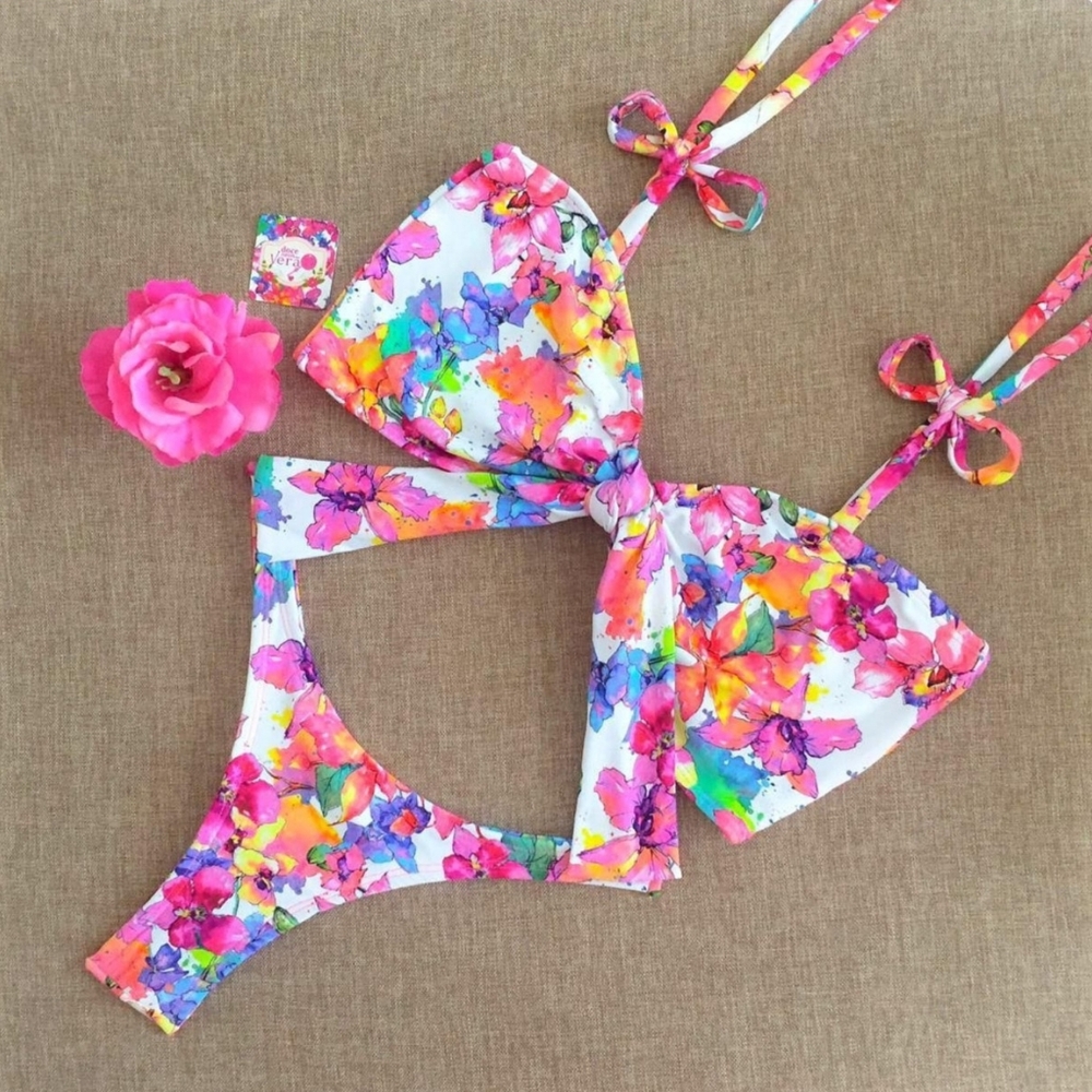 Doce Neon Vera Flora Bikini